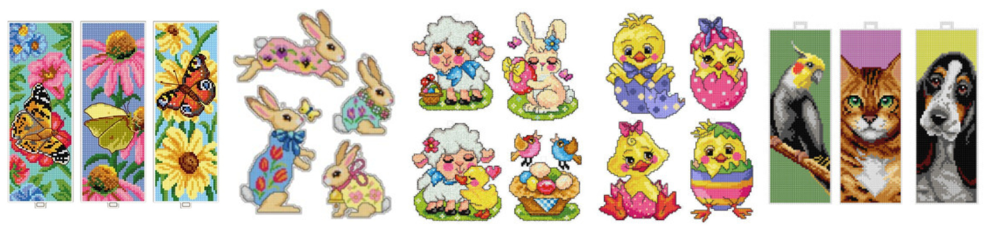 14-mesh borduurpakketten