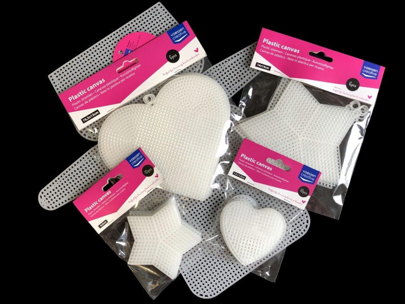 Foto van verschillende vormen plastic stramien