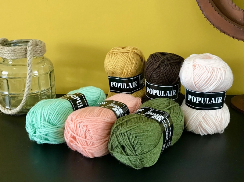 Foto van populair garen