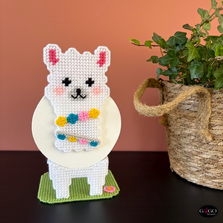 Foto toiletrolhouder alpaca