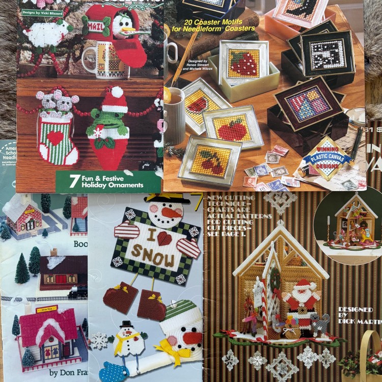 Foto van vintage borduurpatronen