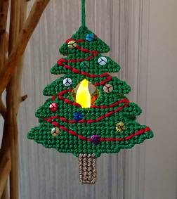 Kerstboompje (10-mesh) patroon