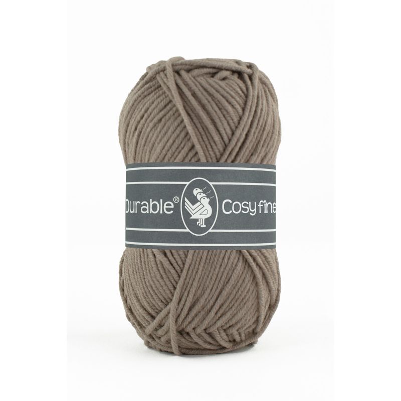 Durable cosy fine 343 Warm taupe