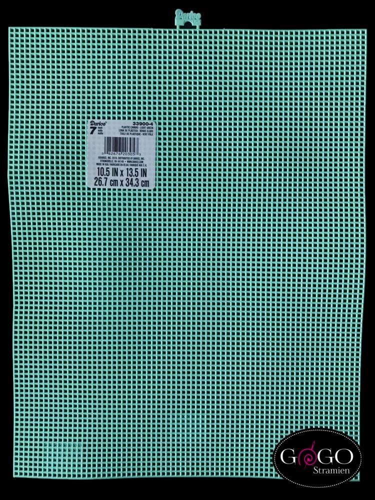 Darice Plastic stramien 7-mesh *Licht groen*