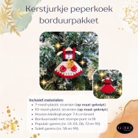 GEKNIPT Kerstjurkje peperkoek