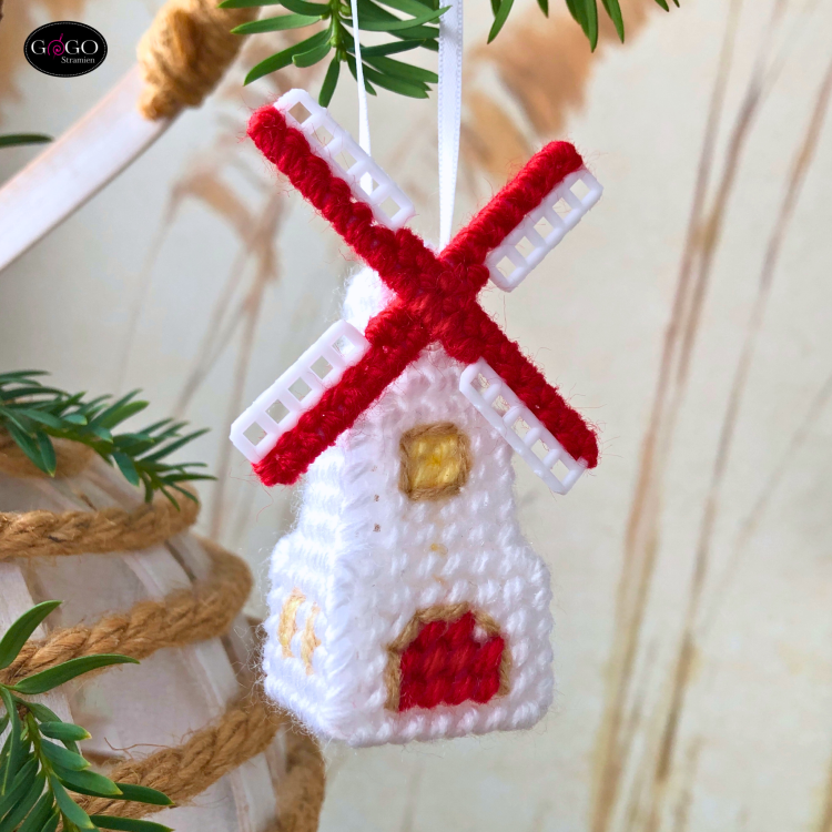 GEKNIPT Kerst molentje