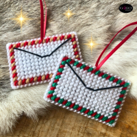 GEKNIPT Kerst envelopjes