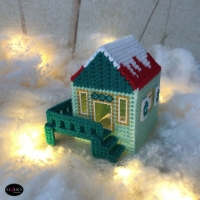 ONGEKNIPT Winters vissersdorpje (22 t/m 25)