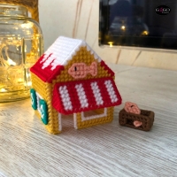 Winterdorp deel 25 patroon (Viswinkel)