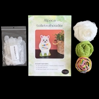 GEKNIPT Alpaca toiletrolhouder