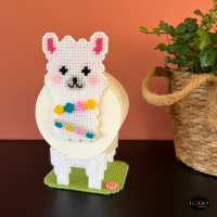 Alpaca toiletrolhouder patroon